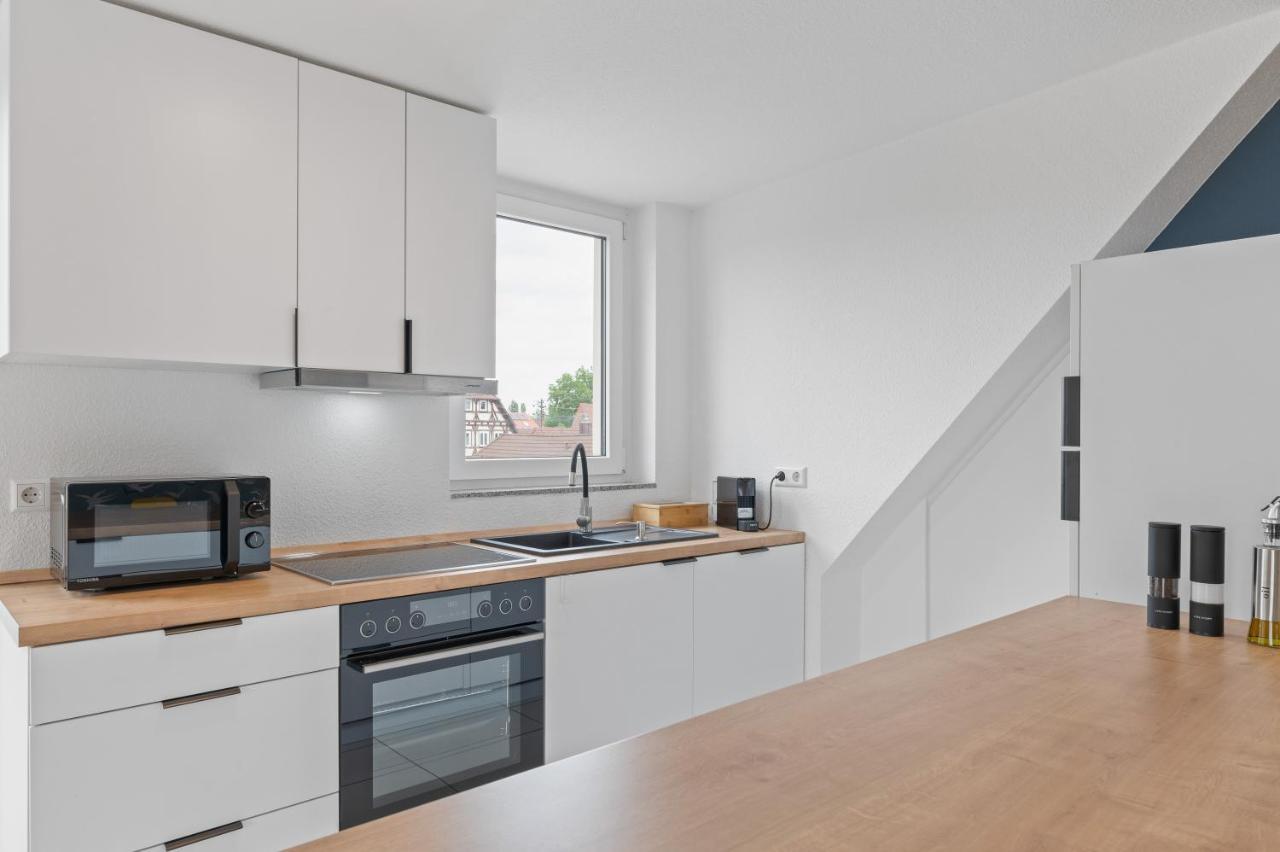 Design-Apartment - Kueche - Balkon - Tiefgarage Leinfelden-Echterdingen Dış mekan fotoğraf