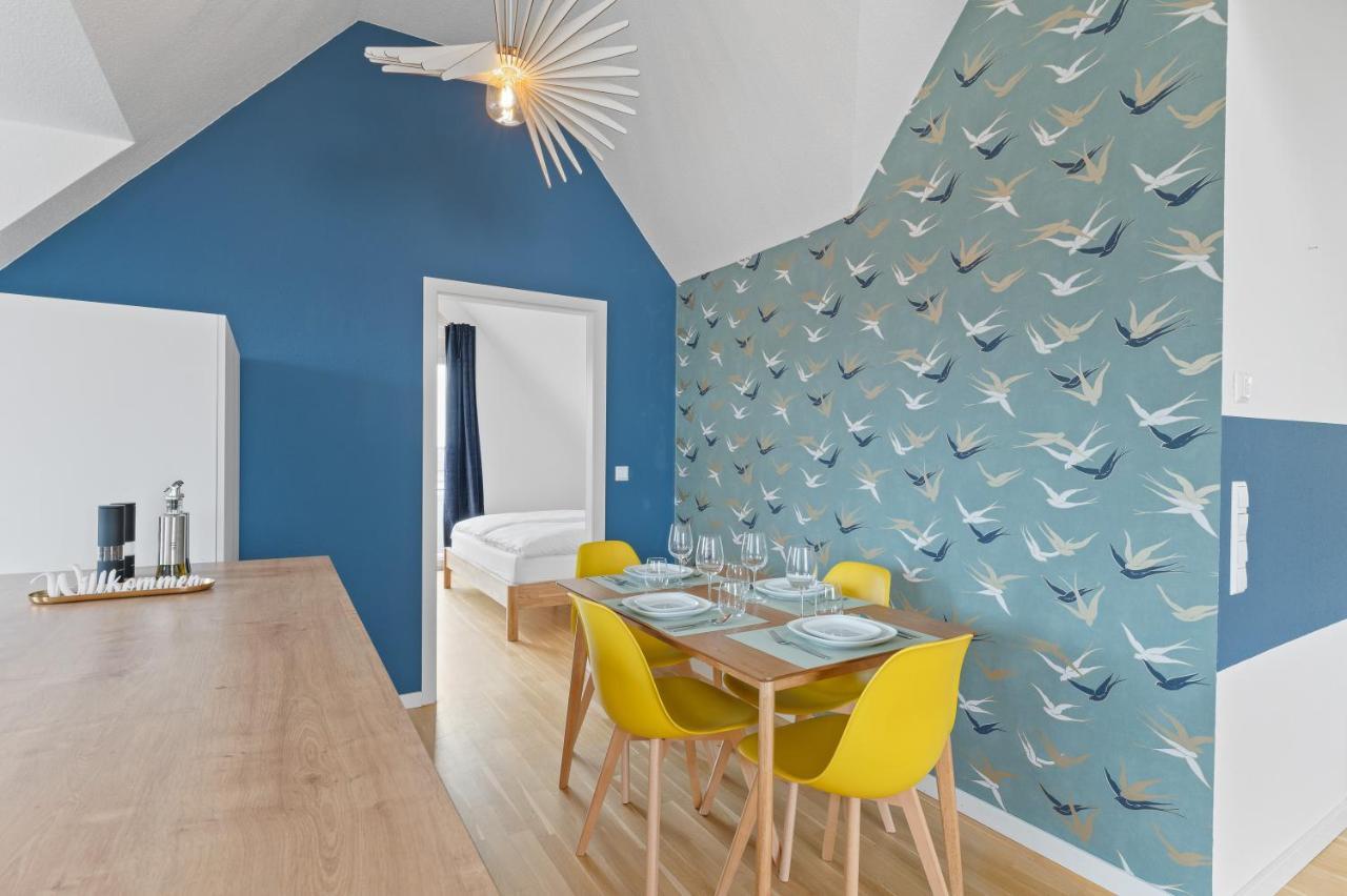 Design-Apartment - Kueche - Balkon - Tiefgarage Leinfelden-Echterdingen Dış mekan fotoğraf