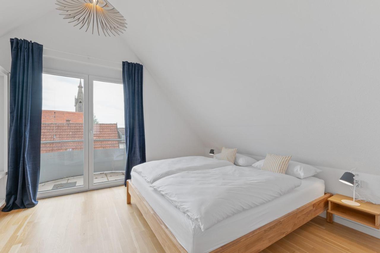 Design-Apartment - Kueche - Balkon - Tiefgarage Leinfelden-Echterdingen Dış mekan fotoğraf