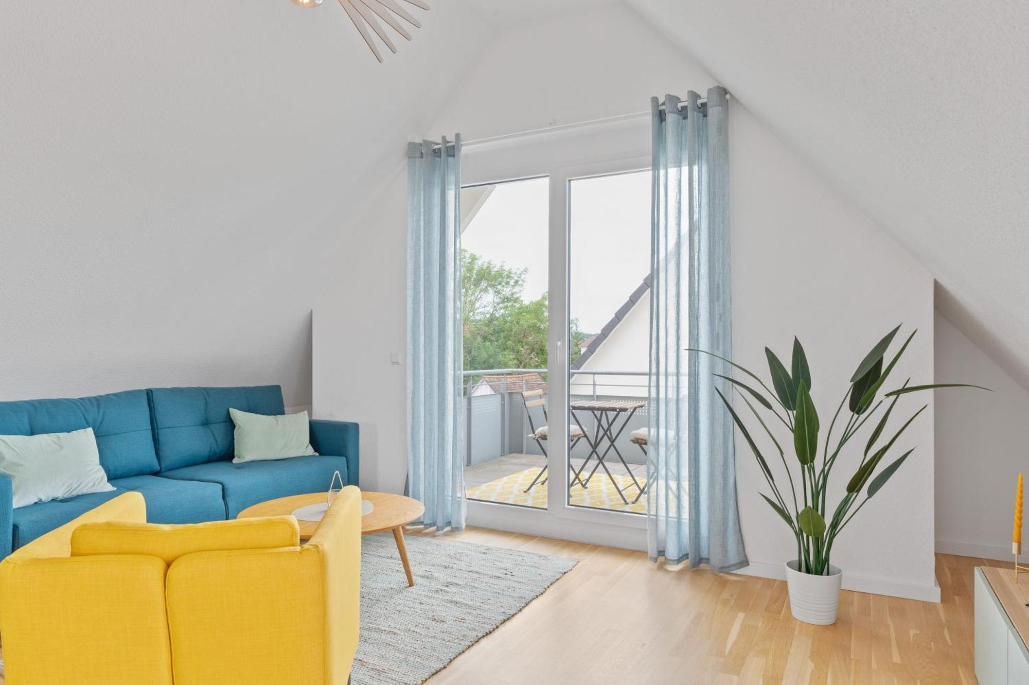 Design-Apartment - Kueche - Balkon - Tiefgarage Leinfelden-Echterdingen Dış mekan fotoğraf